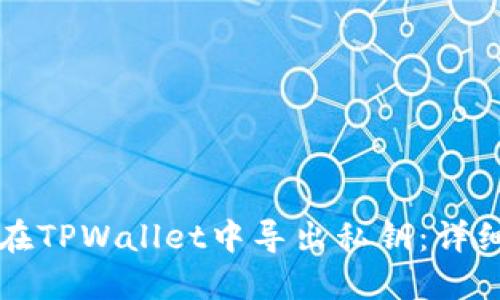 如何在TPWallet中导出私钥：详细指南