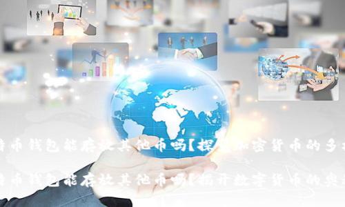 比特币钱包能存放其他币吗？探觉加密货币的多样性

比特币钱包能存放其他币吗？揭开数字货币的奥秘